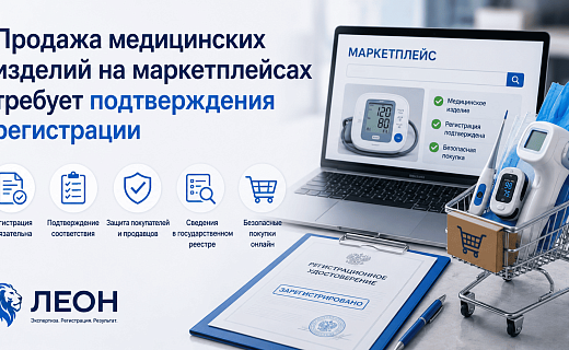 Продажа медицинских изделий на маркетплейсах требует подтверждения регистрации